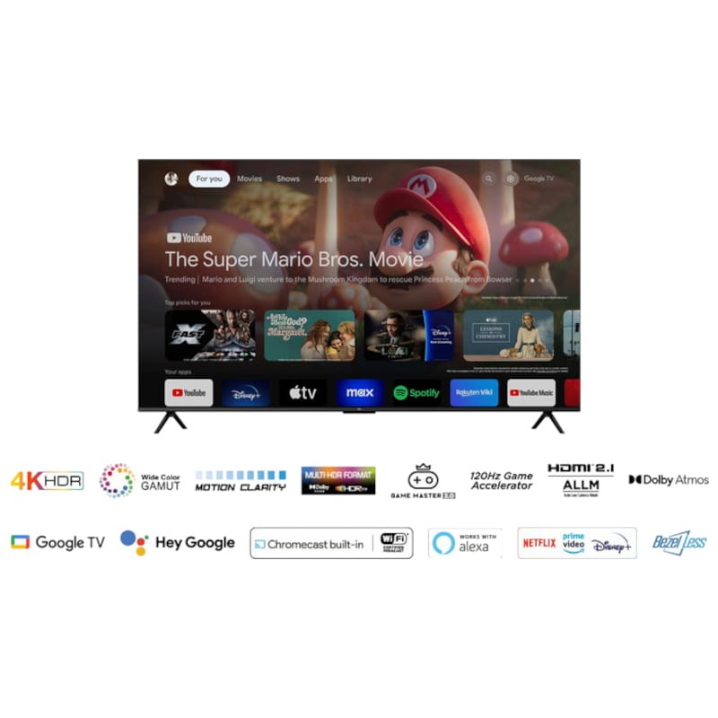 TCL 85P61B 85 4K Ultra HD Smart TV - Televisor - Ítem5