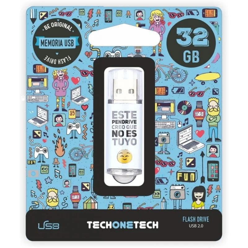 Tech One Tech No Es Tuyo Pendrive 32GB USB 2.0 - Ítem1