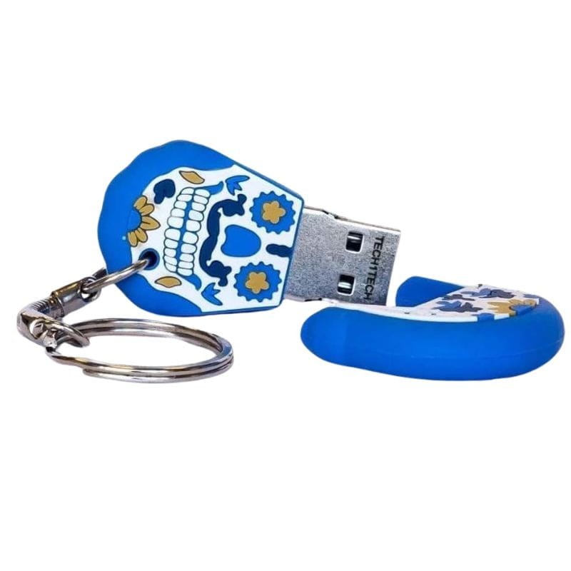 Tech One Tech Calavera Blue Monday USB 2.0 - Ítem1