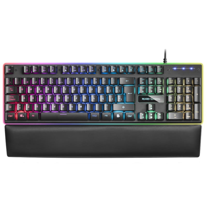 Teclado Gaming Mars Gaming MK320 RGB USB Negro - Ítem