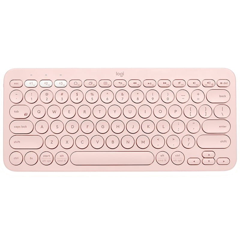 4869712:Logitech clavier sans fil K380, qwerty, rose