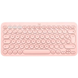 Clavier sans fil Logitech K380 Rose ES layout