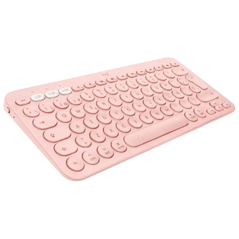 Teclado sem fio Logitech K380 Rosa ES layout - Item1