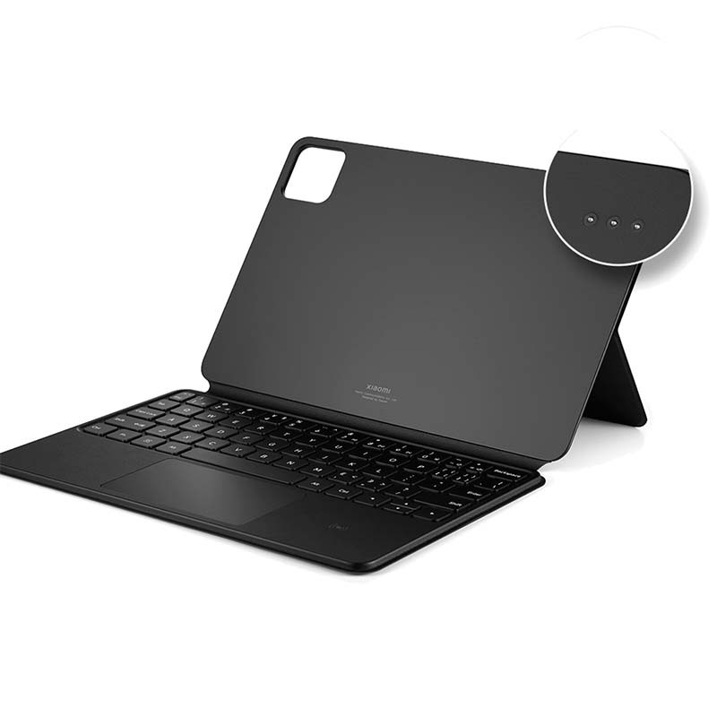 Teclado tátil Xiaomi Pad 6 com Smart Cover Preto - Item1