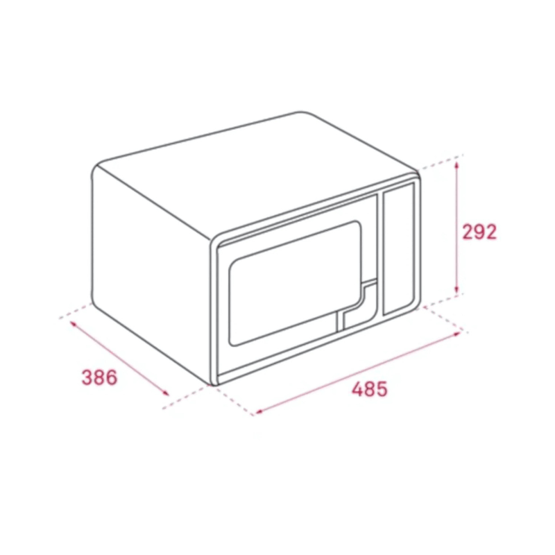 Teka MWE 230 G 23L 800 W Prata/Branco - Forno micro-ondas - Item2