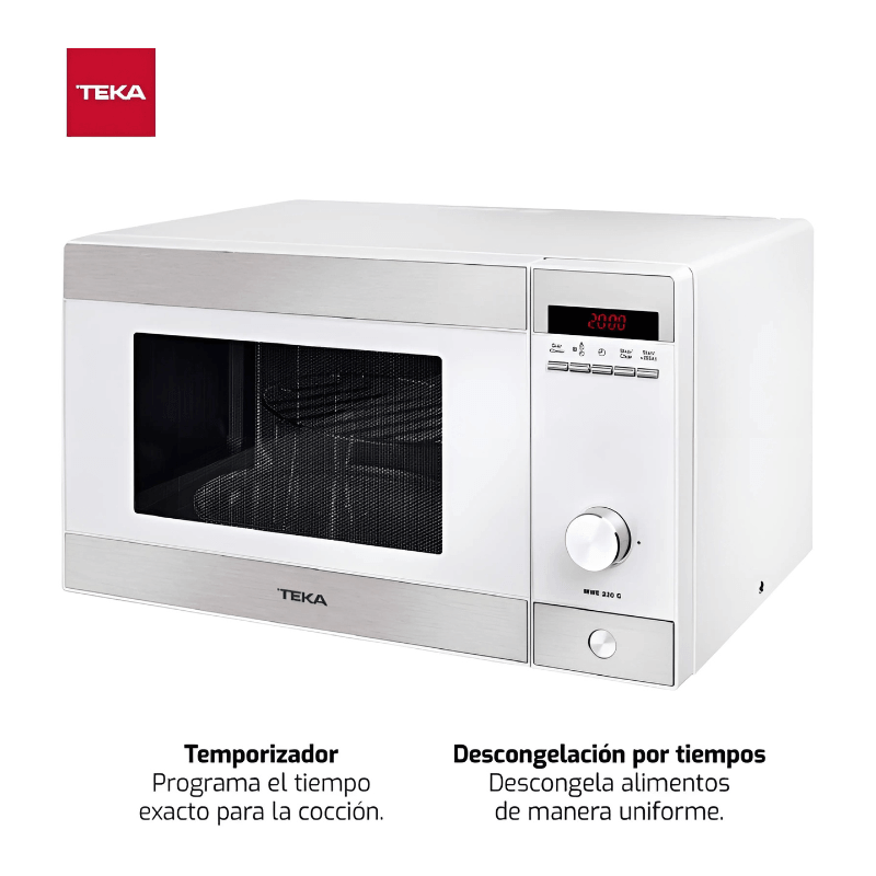 Teka MWE 230 G 23L 800 W Prata/Branco - Forno micro-ondas - Item5