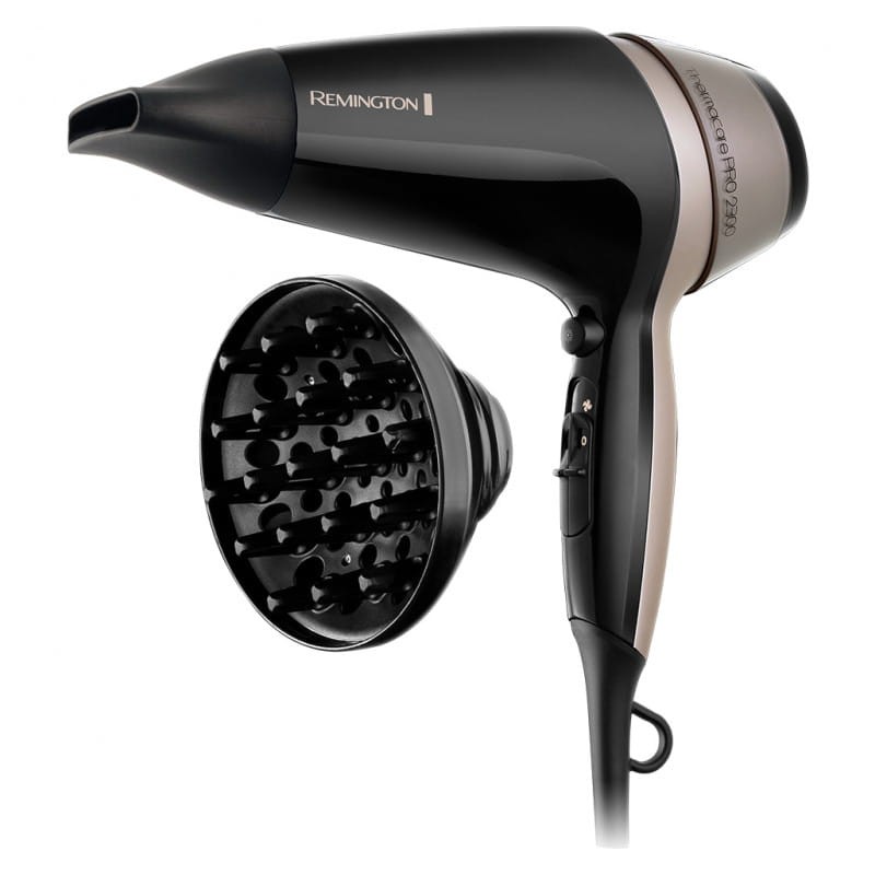 Secador de pelo Remington Thermacare Pro 2300 2300W Negro/Marrón - Ítem1