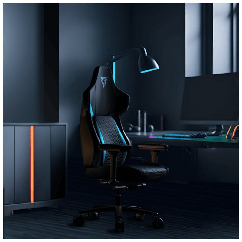 ThunderX3 CORE Racer Negro y Azul - Silla Gaming - Ítem4