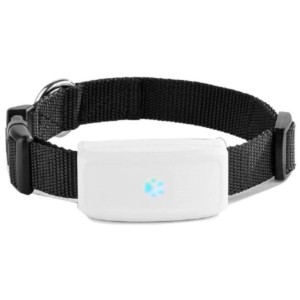 TKSTAR TK911 Wi-Fi IP66 3,7 V 500 mAh Blanco / Negro - Rastreador GPS para mascotas