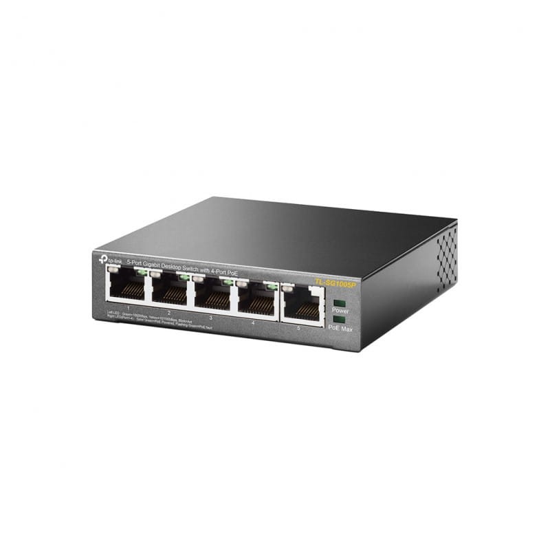 TP-Link TL-SG1005P PoE+ Negro - Switch - Ítem3