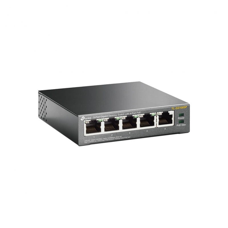 TP-Link TL-SG1005P PoE+ Negro - Switch - Ítem1