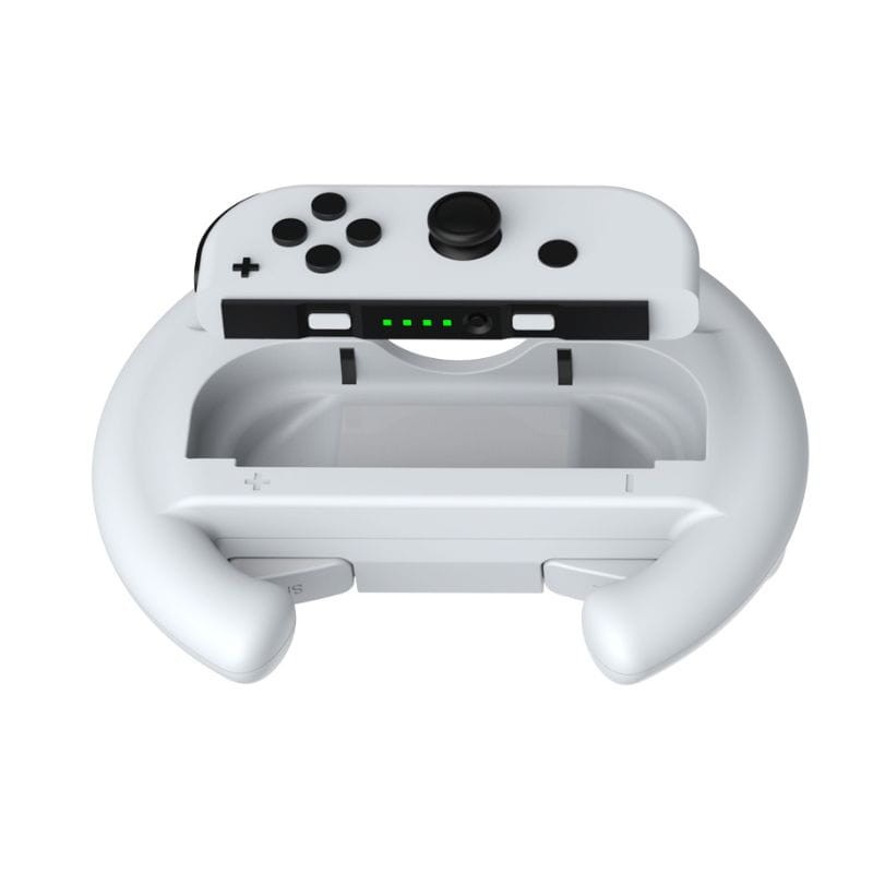 Conjunto de volantes para Joy-Con da N-Switch / Switch OLED DOBE TNS-852B Branco - Item3