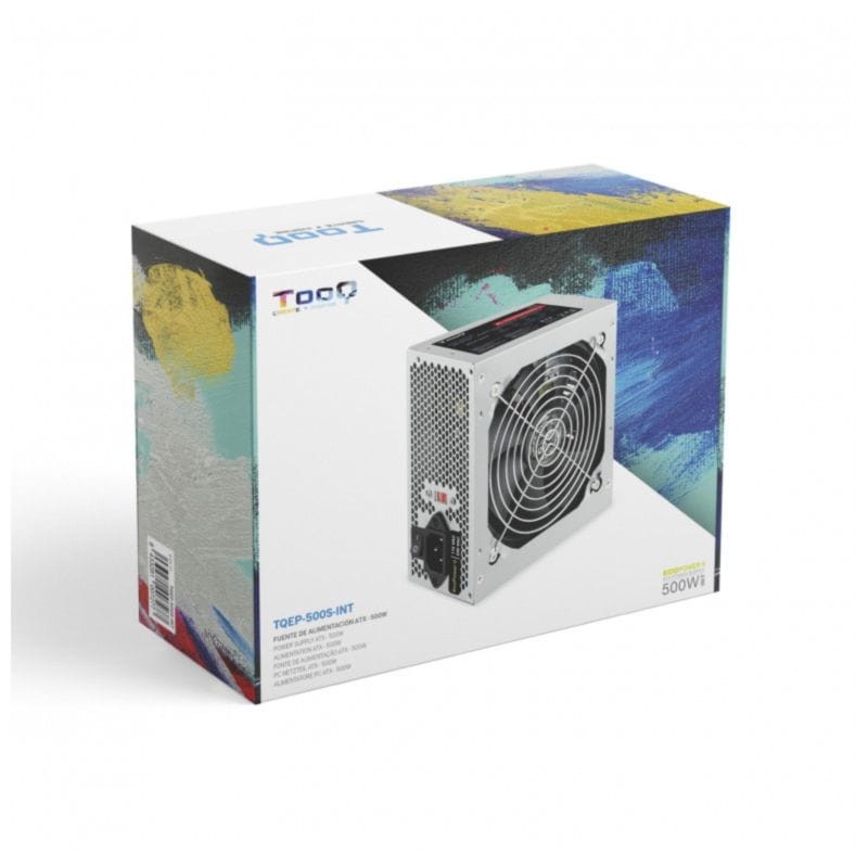 Fuente de alimentación TooQ TQEP-500S-INT 500W Plata - Ítem8