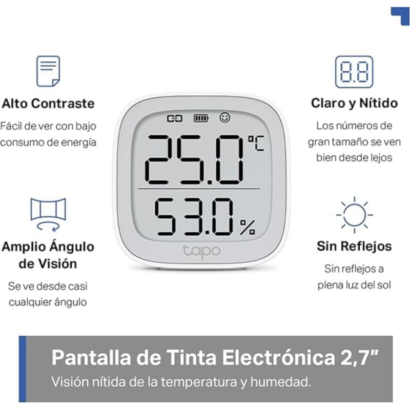 TP-Link Tapo T315 Blanco - Monitor de temperatura y humedad - Ítem4