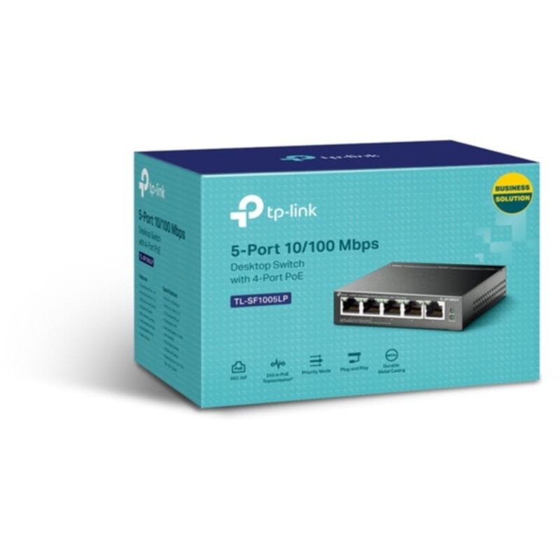 TP-Link TL-SF1005LP PoE Preto - Switch - Item2