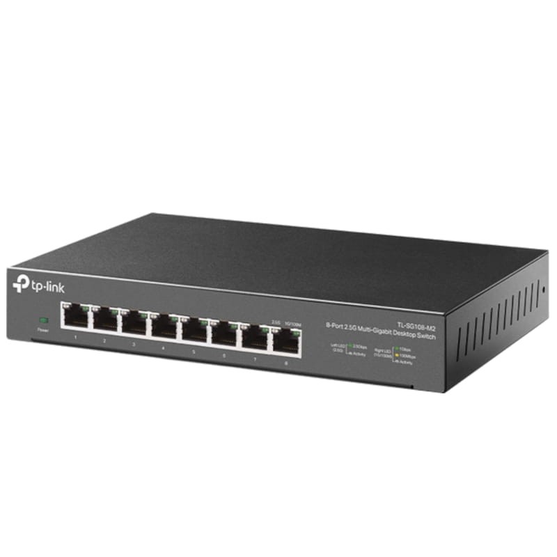 TP-Link TL-SG108-M2 8 Puertos x 2,5 Gbps Negro - Switch - Ítem1