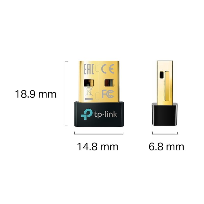 TP-Link UB500 Nano USB Bluetooth 5.0 Negro - Adaptador - Ítem3