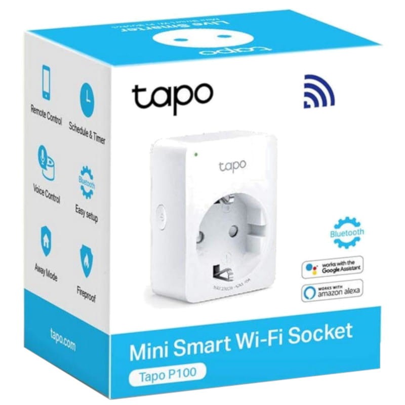TP-Link Tapo P100 Mini Prise Connectée WiFi - PowerPlanetOnline