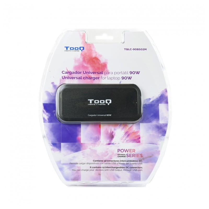 TooQ TQLC-90BS02M 90W USB 2.0 Negro - Cargador universal - Ítem3