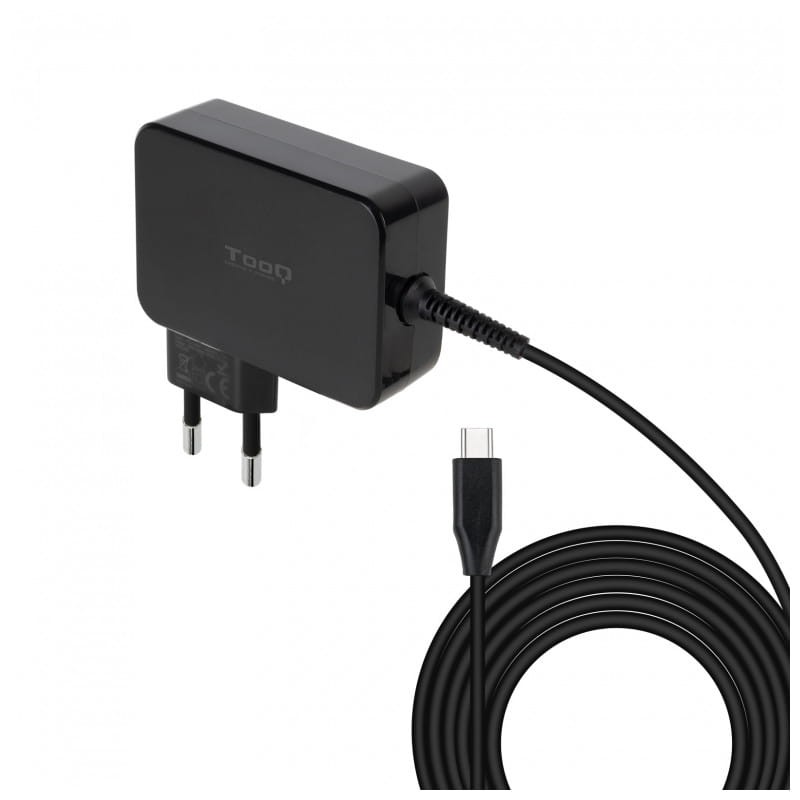 TooQ TQLC-USBCGAN90PD 90W USB-C Negro - Cargador portátil - Ítem