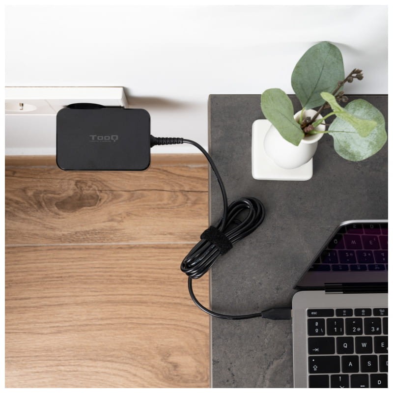 TooQ TQLC-USBCGAN90PD 90W USB-C Negro - Cargador portátil - Ítem1