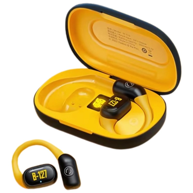 TWS Transformers TF-T13 Bluetooth Amarillo - Auriculares Inalámbricos - Ítem