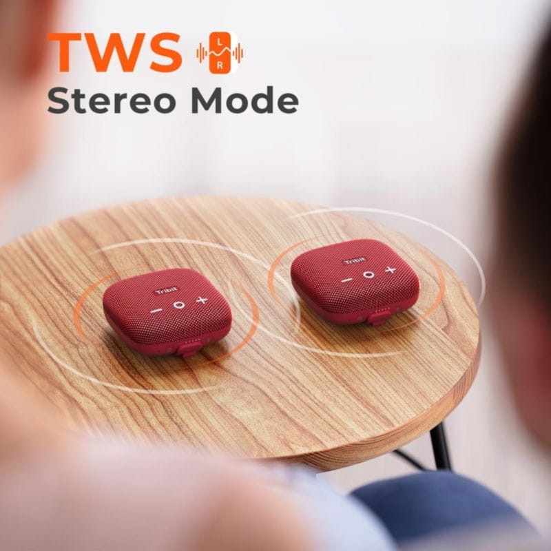 Tribit StormBox Micro 2 BTS12 10W Rouge - Haut-parleur Bluetooth - Ítem6