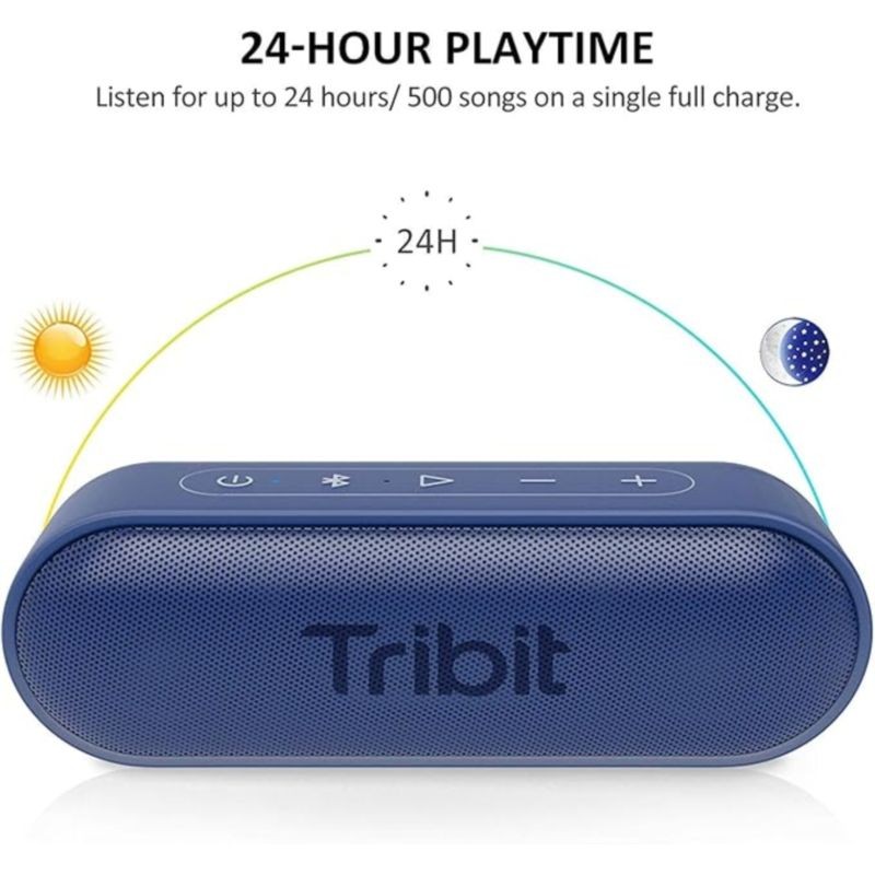 Tribit XSound Go 12W Bluetooth 5.0 Azul - Altavoz inalámbrico - Ítem1