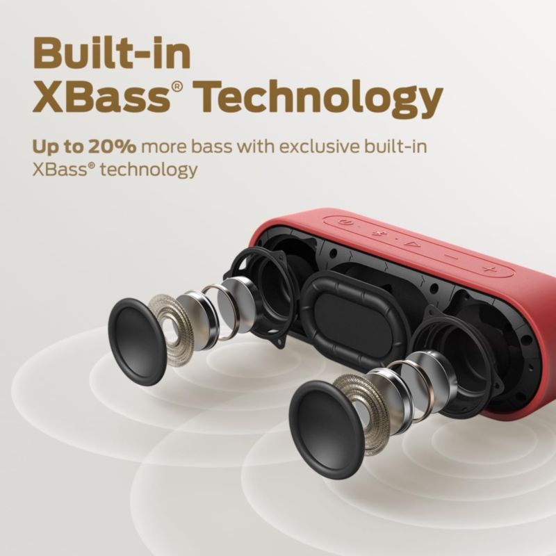 Tribit XSound Go 12W Bluetooth 5.0 Rojo - Altavoz inalámbrico - Ítem1