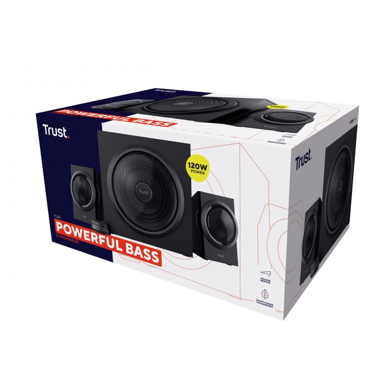 Trust Yuri 2.1 - Haut-parleurs avec Subwoofer 5.25 Inch - 60W - Ítem5