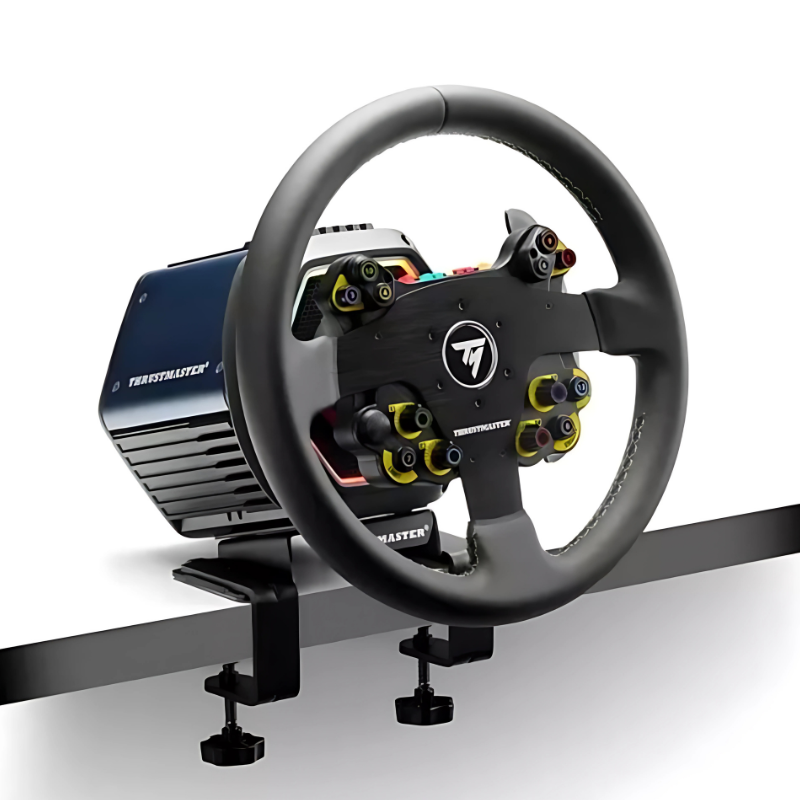 Thrustmaster Evo Racing 32R Leather Noir/Jaune - Volant de jeu - Ítem2