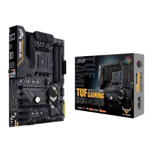 ASUS TUF GAMING B450-PLUS II AMD Ryzen™ 3 Zócalo AM4 128GB ATX Negro - Placa base - Ítem