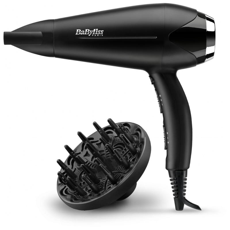 BaByliss Turbo Smooth 2200 D572DE Iónico Antiencrespamiento Negro - Secador de pelo - Ítem2