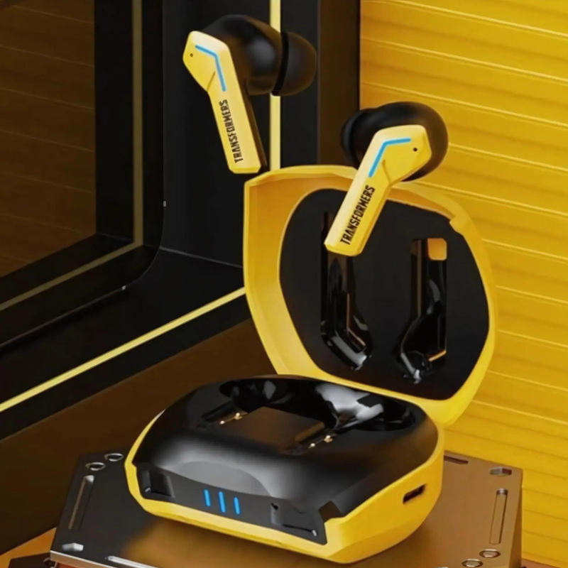 TWS Transformers TF-T06 Bluetooth Amarillo - Auriculares Inalámbricos - Ítem2