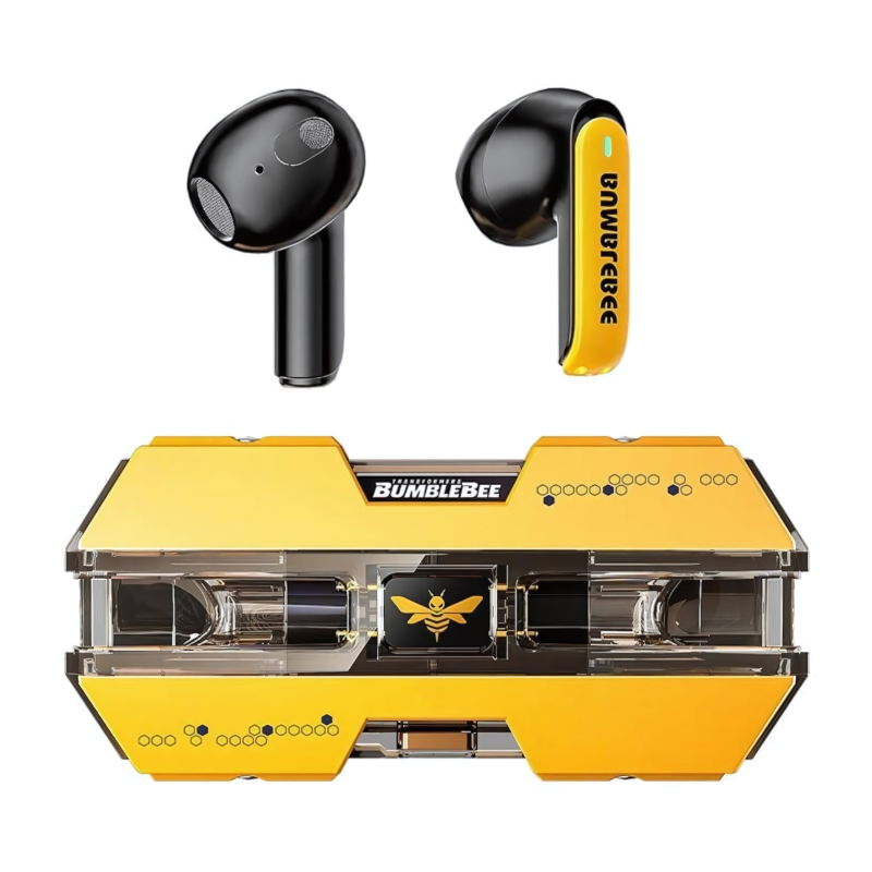 TWS Transformers TF-T01 Bluetooth Amarillo - Auriculares Inalámbricos - Ítem