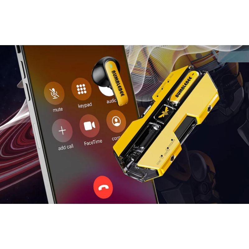 TWS Transformers TF-T01 Bluetooth Amarillo - Auriculares Inalámbricos - Ítem5