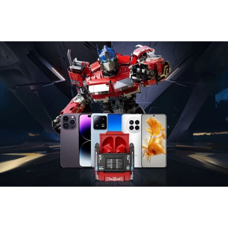 TWS Transformers TF-T02 Bluetooth Rojo - Auriculares Inalámbricos - Ítem7