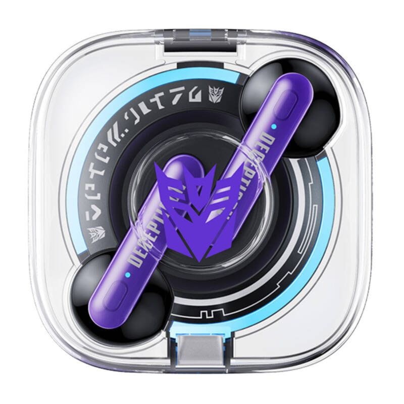 TWS Transformers TF-T03 Bluetooth Púrpura - Auriculares Inalámbricos - Ítem