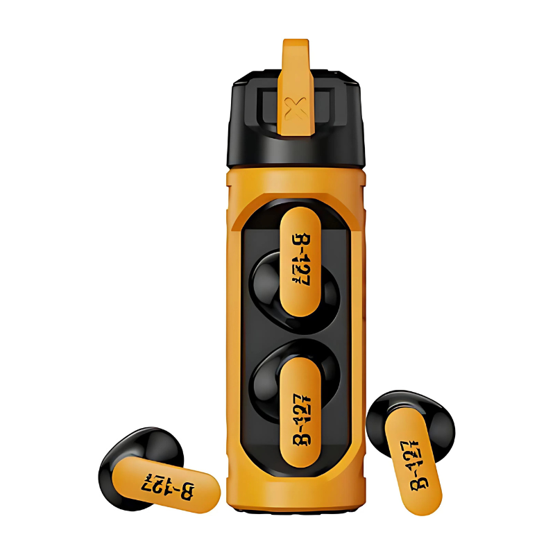 TWS Transformers TF-T11 Bluetooth Amarillo - Auriculares Inalámbricos - Ítem