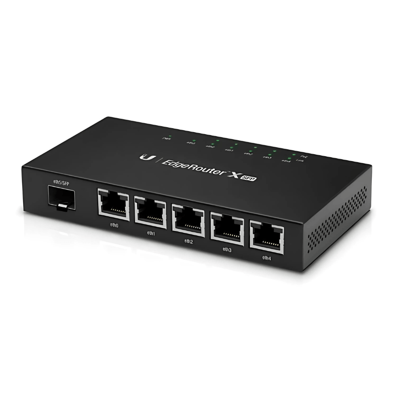 Ubiquiti EdgeRouter X SFP Preto - Router - Item