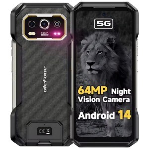 Ulefone Armor 27 Pro 5G 12GB/256GB Preto - Telemóvel Robusto