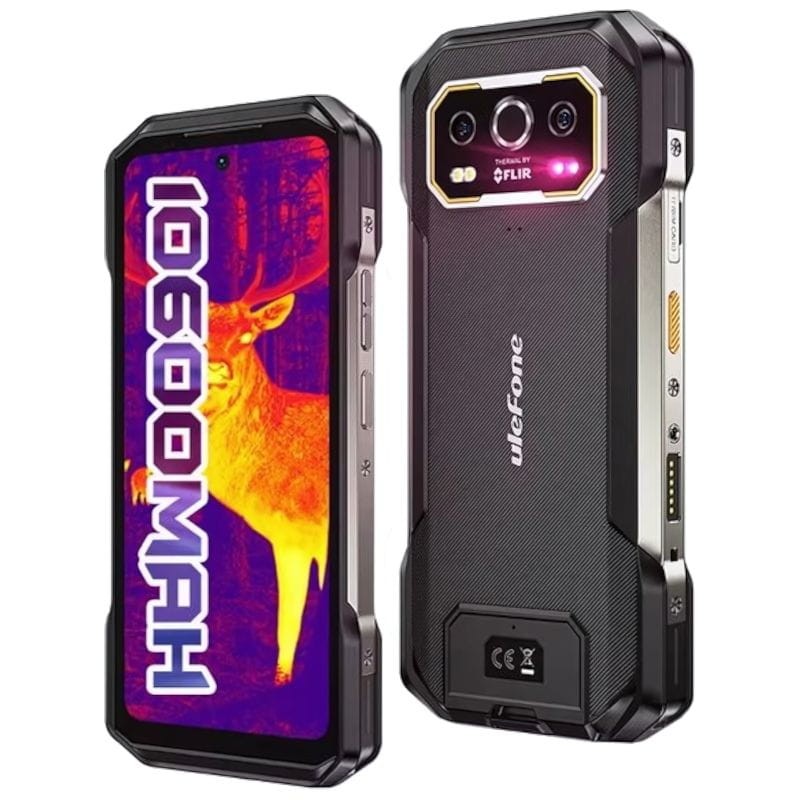 Ulefone Armor 27T Pro 5G 12GB/256GB Preto - Telemóvel Robusto - Item