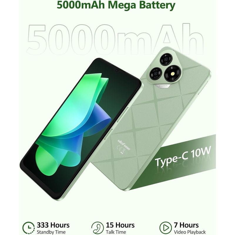 Ulefone Note 19 3GB/64GB Verde - Telemóvel - Item3