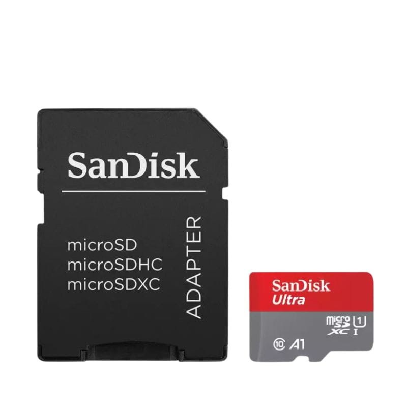 SanDisk Ultra HC I 64 GB A1 Clase 10 Gris / Rojo - Tarjeta microSD - Ítem1