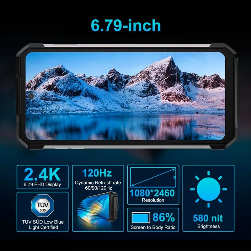 Unihertz 8849 Tank 2 Pro Proyector 12GB/512GB - Teléfono móvil rugged - Ítem4