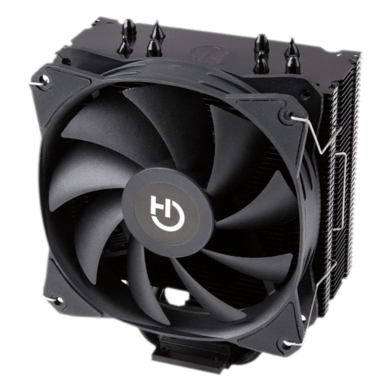 Ventilateur pour PC Hiditec C12 Refroidisseur de Processeur Noir - Ítem