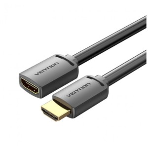 Vention AHCBD HDMI Macho - HDMI Hembra 0.5m Negro - Cable HDMI