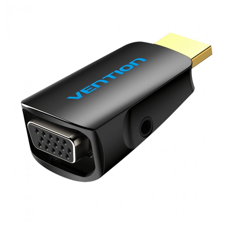 Vention AIDB0 HDMI Macho a VGA Hembra Audio Jack 3.5mm - Adaptador Conversor - Ítem