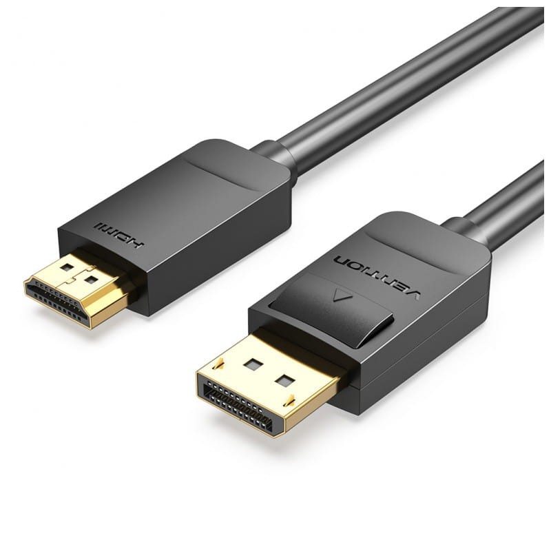 Vention HADBG - Displayport Macho - HDMI Macho - 1.5m Negro - Cable Conversor - Ítem