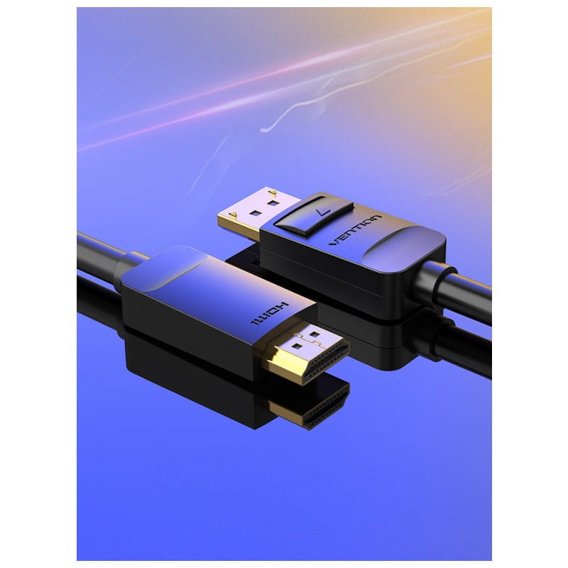 Vention HADBH Displayport Macho - HDMI Macho 2 metros Negro - Cable - Ítem1